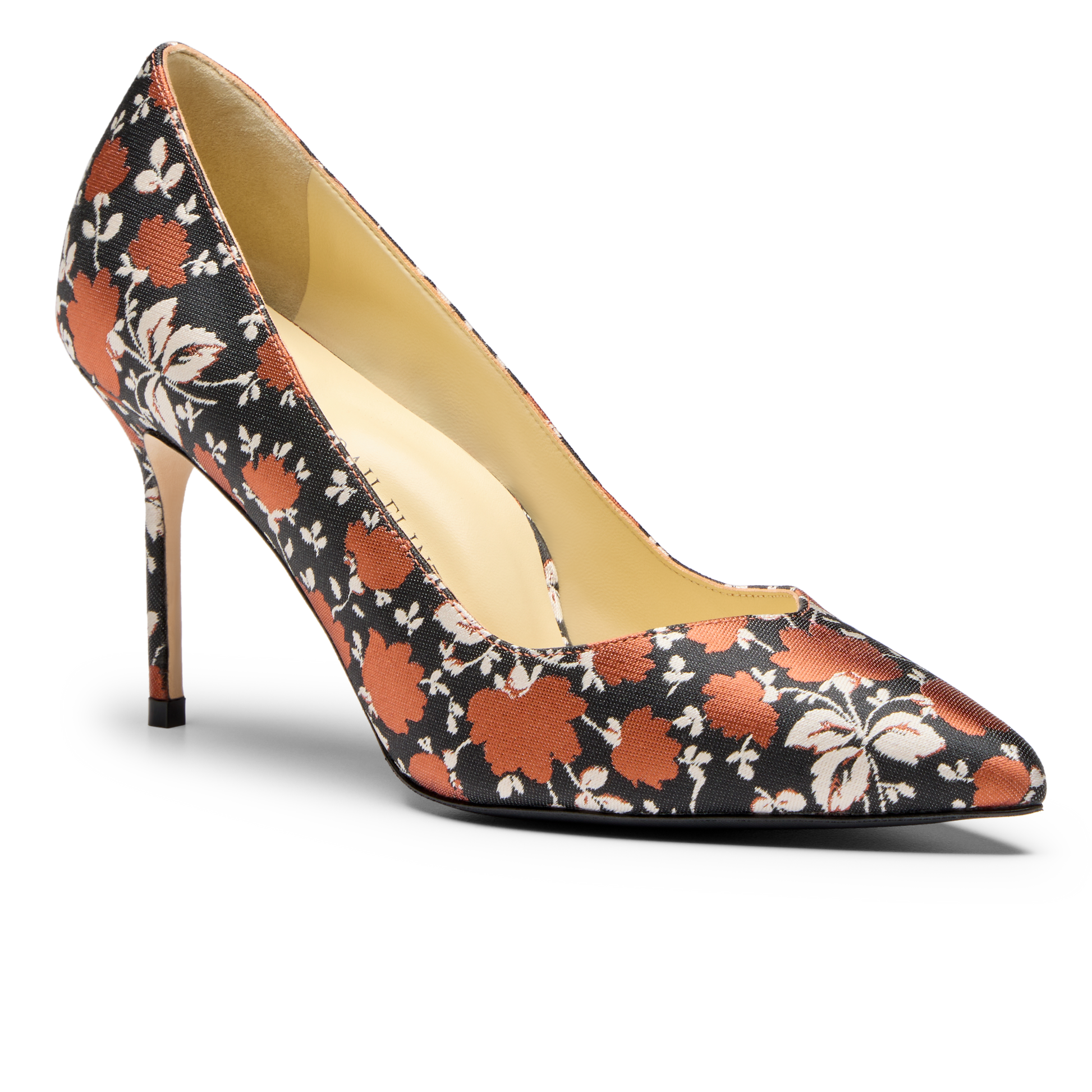 Perfect Pump 85 in Autumn Floral Jacquard