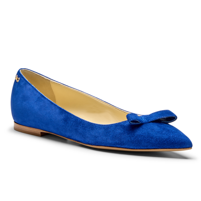 Natalie in Sapphire Suede