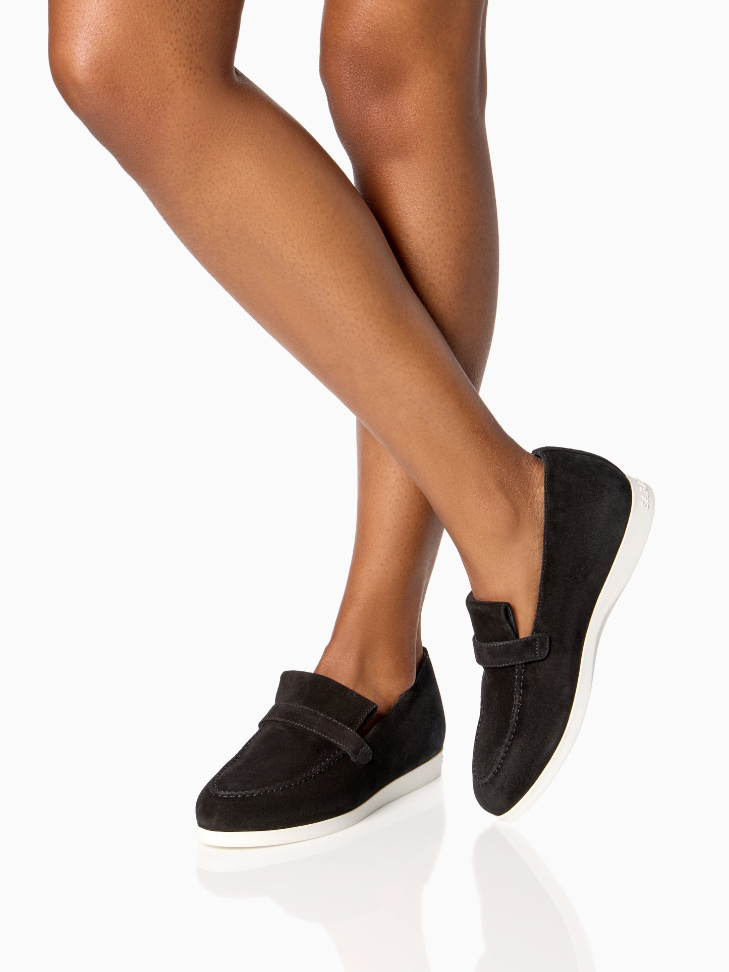 Alysia Sneaker in Black Crosta