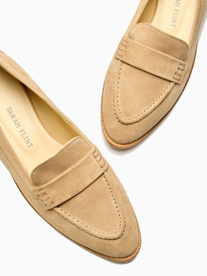 Judy Loafer in Desert Tan Crosta