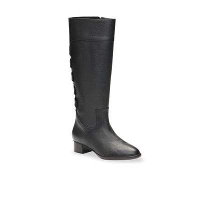 Perfect Winchester Boot 30 in Black Pebble Calf