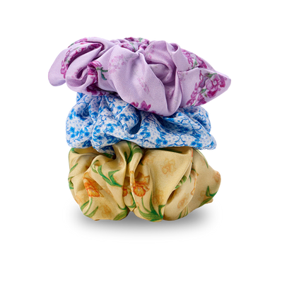 Silk Scrunchie Set