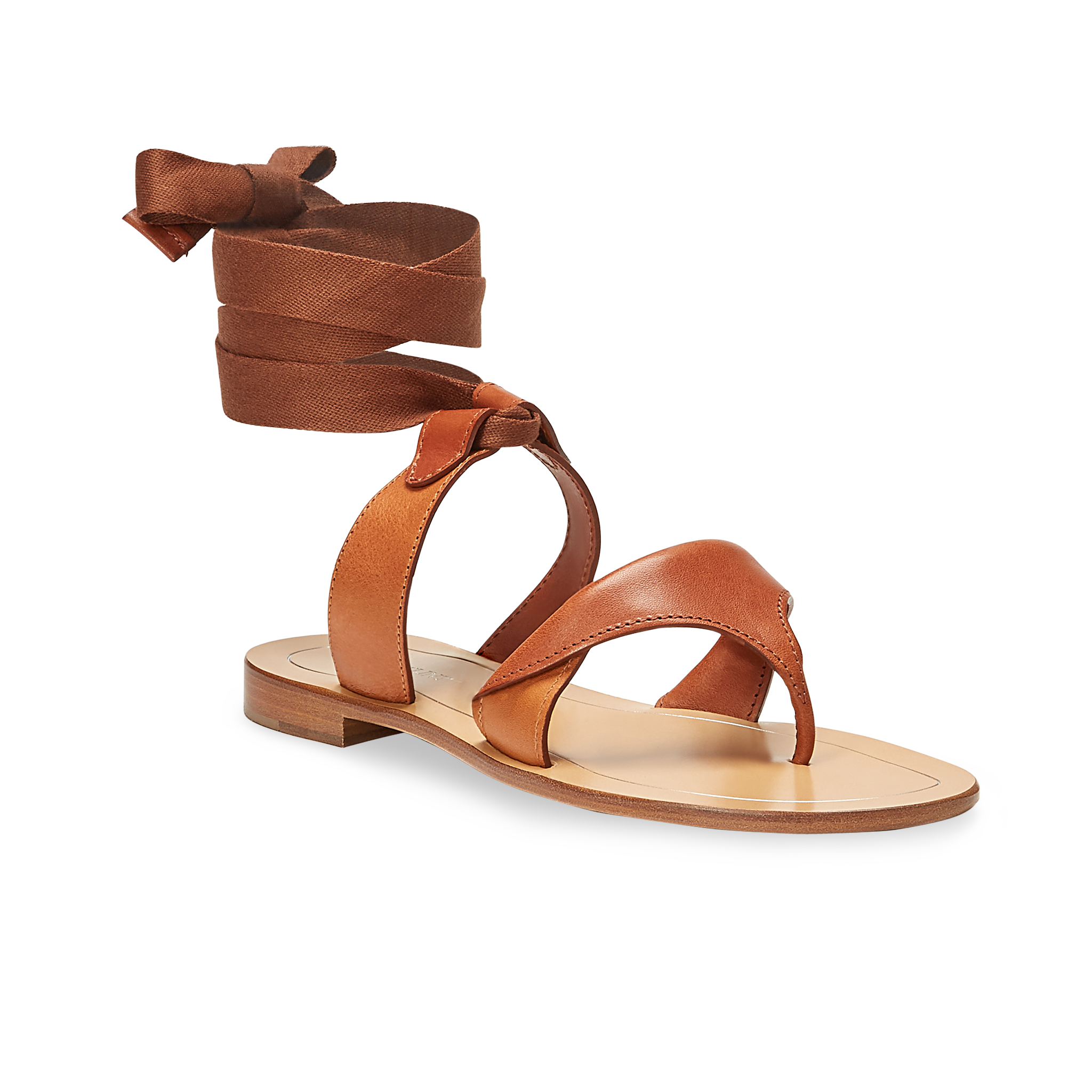 Nicole Leather Tie Up Sandal