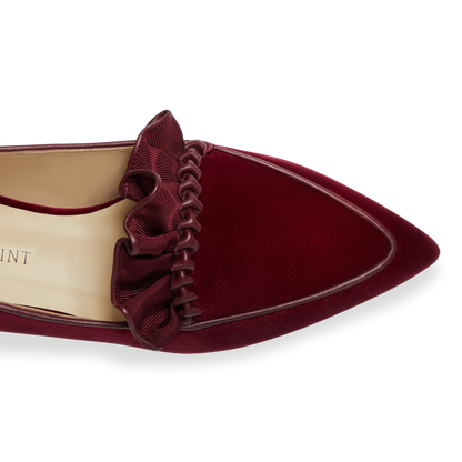 Gudel in Burgundy Velvet