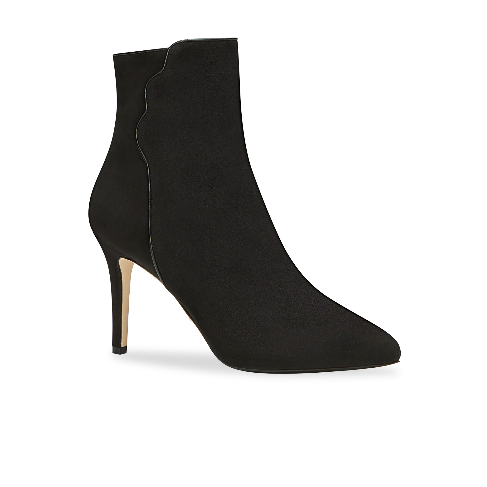 Perfect Dress Bootie 90 | Black Suede | Sarah Flint