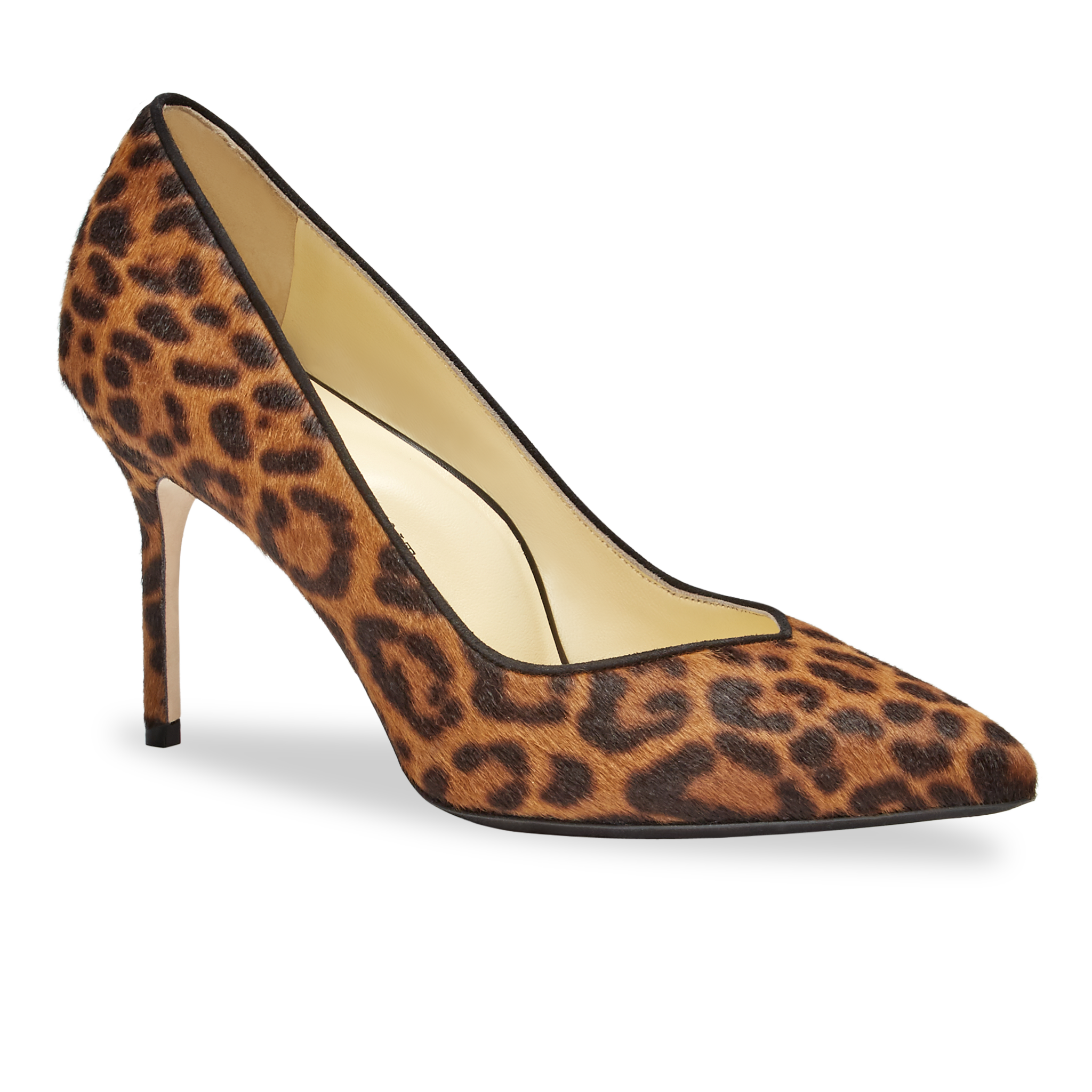 Christian Louboutin Brown Patent and Calf hair Leopard Print Hot Chick Pumps  Size 37.5 Christian Louboutin | TLC
